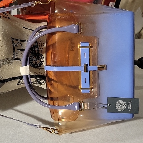VINCE CAMUTO Ambre Rubber Jelly Shoulder/Crossbody $50 each or BO - Picture 2 of 4